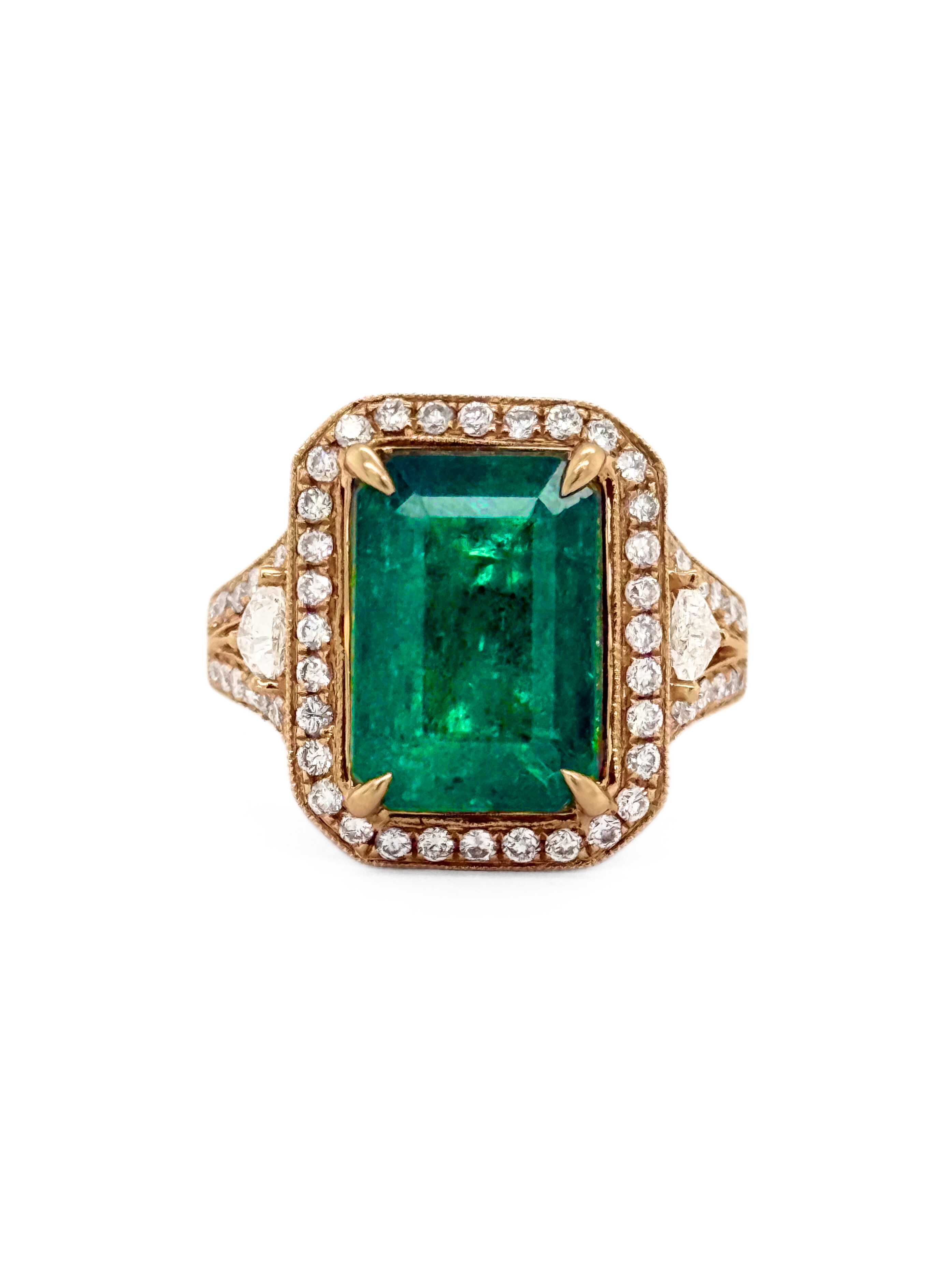EMERALD LADY'S RING-RFSM86TR12